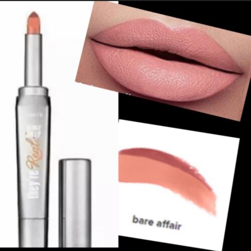 Benefit - Double the lip - bare affair lipstick